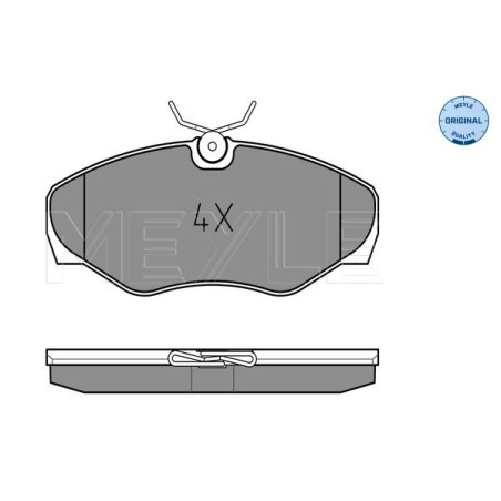 MEYLE 025 230 9918 Plaquettes de frein avant pour Vivaro Trafic Primastar avantime Espace