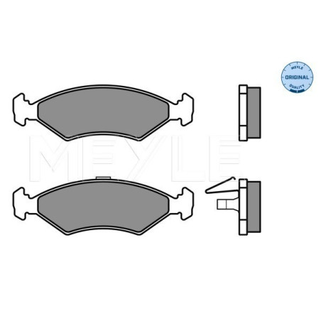 MEYLE 025 231 0315 Pastiglie freno anteriore per Sierra Escort Fiesta Orion Transit SEPHIA Puma 121