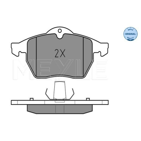 MEYLE 025 231 1619/W Bremsbeläge Vorne für 9-5 9-3 Zafira 900 Astra Corsa