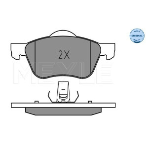 MEYLE 025 231 6017 Plaquettes de frein avant pour Nissan Primera