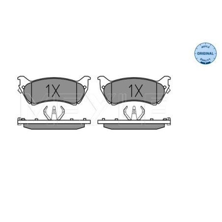 MEYLE 025 231 8917/W Pastiglie freno posteriore per Mercedes M