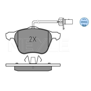 MEYLE 025 232 6920/W Pastiglie freno anteriore per Sharan Alhambra Transporter California Galaxy
