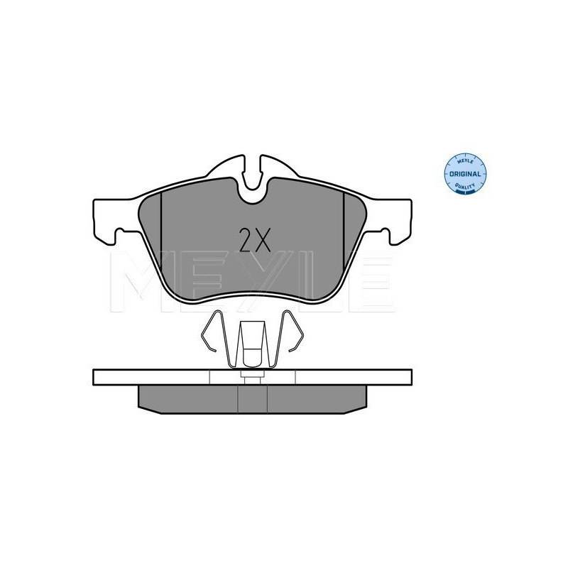 MEYLE 025 232 8118 Pastiglie freno anteriore per MINI Hatchback Convertible