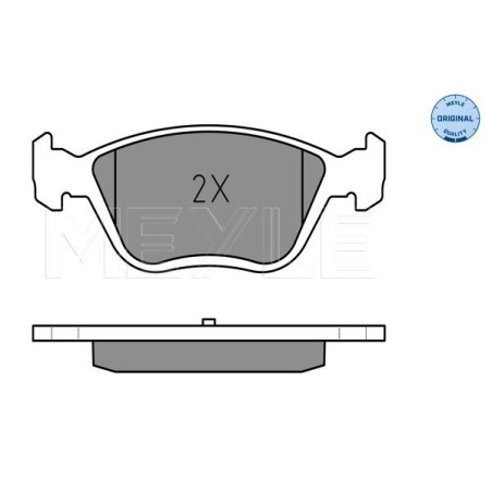 MEYLE 025 232 8919/W Plaquettes de frein avant pour 156 Lybra 147 Multipla Marea GT GTV Spider 145