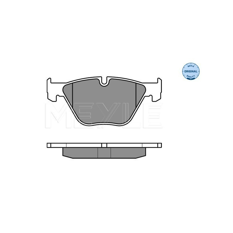 MEYLE 025 233 1320 Klocki hamulcowe przód dla BMW 3 X1