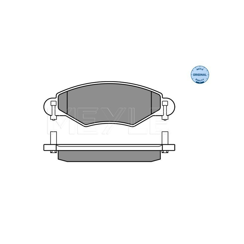 MEYLE 025 233 4017/W Brake Pads Set Front for  Rear for