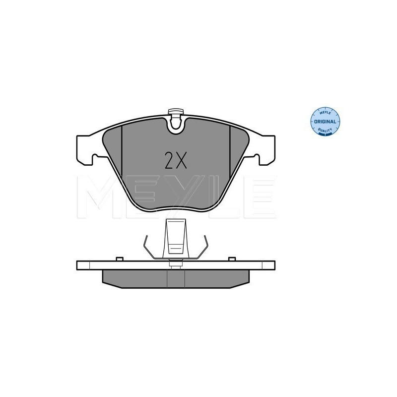 MEYLE 025 233 4720 Pastiglie freno anteriore per BMW 5 7 6 3 1