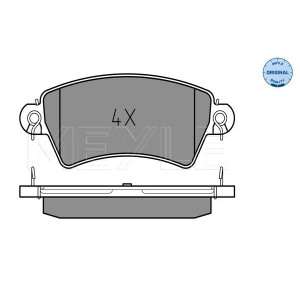 MEYLE 025 233 9617 Pastillas de freno delantero para 306 Xsara 206