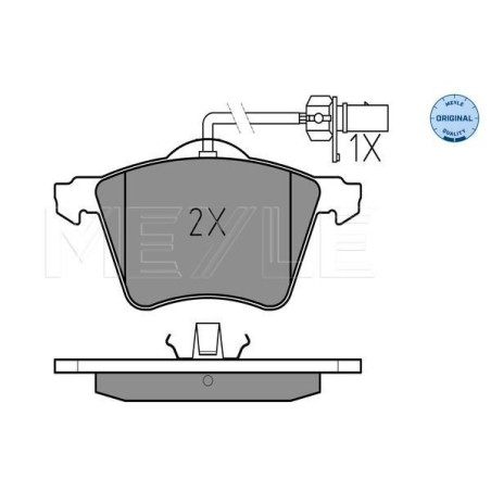 MEYLE 025 234 1819/W Brake Pad Set Front for