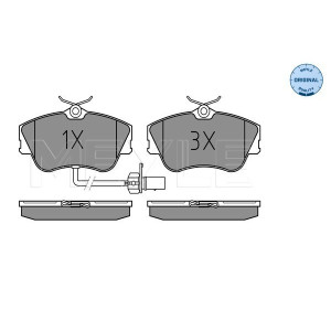 MEYLE 025 234 4519/W Brake Pads Set Front for VW Transporter California