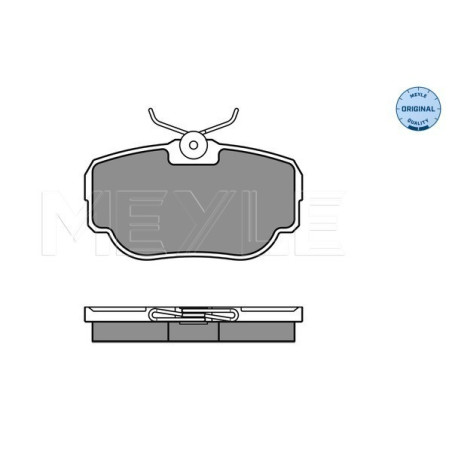 MEYLE 025 234 5816 Brzdové destičky zadní pro Land Rover Discovery