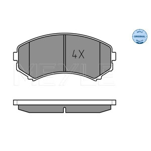 MEYLE 025 234 8816/W Plaquettes de frein avant pour Mitsubishi PAJERO Grandis