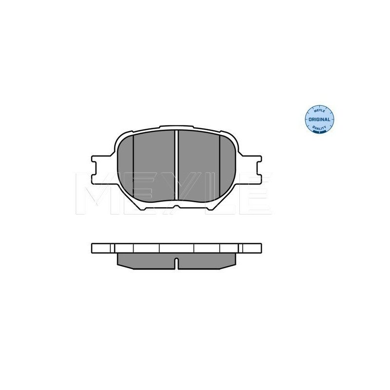 MEYLE 025 235 2617 Brake Pads Set Front for Toyota Corolla Celica