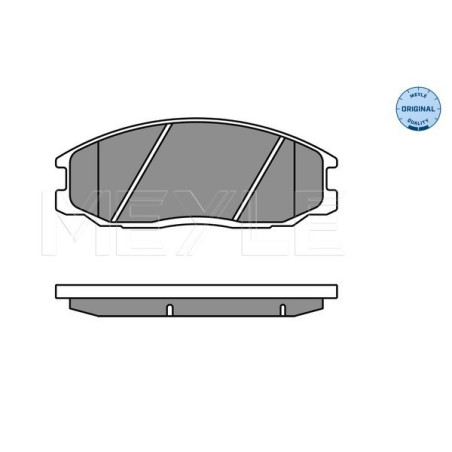 MEYLE 025 235 6916/W Brake Pads Set Front for H-1 Actyon Rexton Kyron Santa Fe Trajet Rodius XG