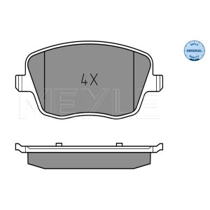 MEYLE 025 235 8118 Bremsbeläge Vorne für Cordoba Ibiza Roomster Fabia Polo