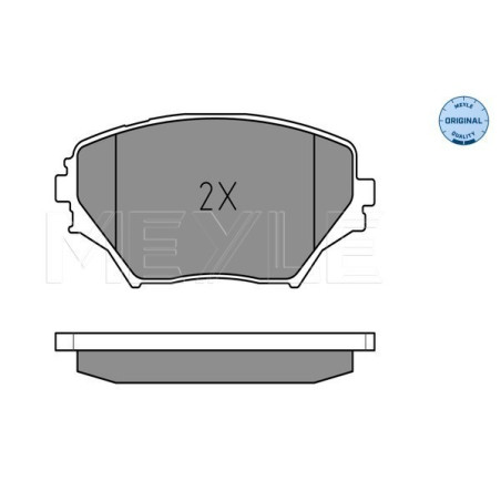 MEYLE 025 235 8517 Brake Pads Set Front for Toyota RAV 4