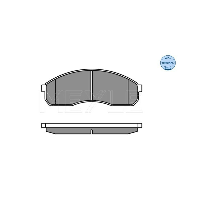 MEYLE 025 236 4916/W Plaquettes de frein avant pour Carnival Pregio K2500