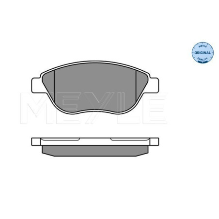 MEYLE 025 237 0919/W Bremsbeläge Vorne für Doblo Stilo Combo Multipla Bravo Musa Delta Idea Linea