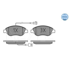 MEYLE 025 237 1218/W Plaquettes de frein avant pour Stilo MiTo Bravo Delta Lybra