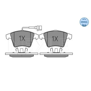 MEYLE 025 237 4619/W Brzdové platničky predné pre Transporter Multivan California