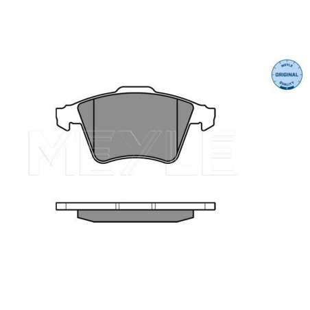 MEYLE 025 237 4919/W Brzdové destičky přední pro VW Touareg