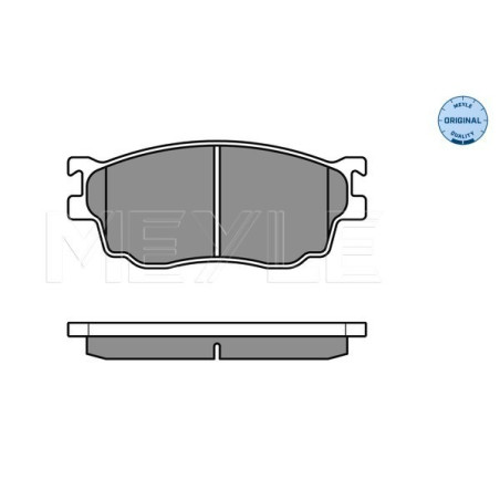 MEYLE 025 237 7716/W Brzdové destičky přední pro 626 Premacy 323