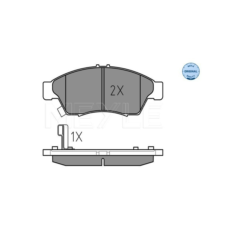 MEYLE 025 238 1716/W Pastiglie freno anteriore per Suzuki Liana