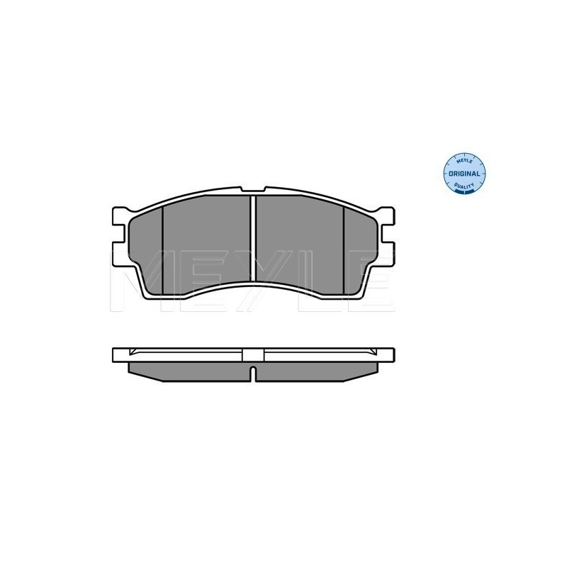 MEYLE 025 238 7316/W Brake Pads Set Front for Rio SEPHIA Clarus Shuma Carens Cerato