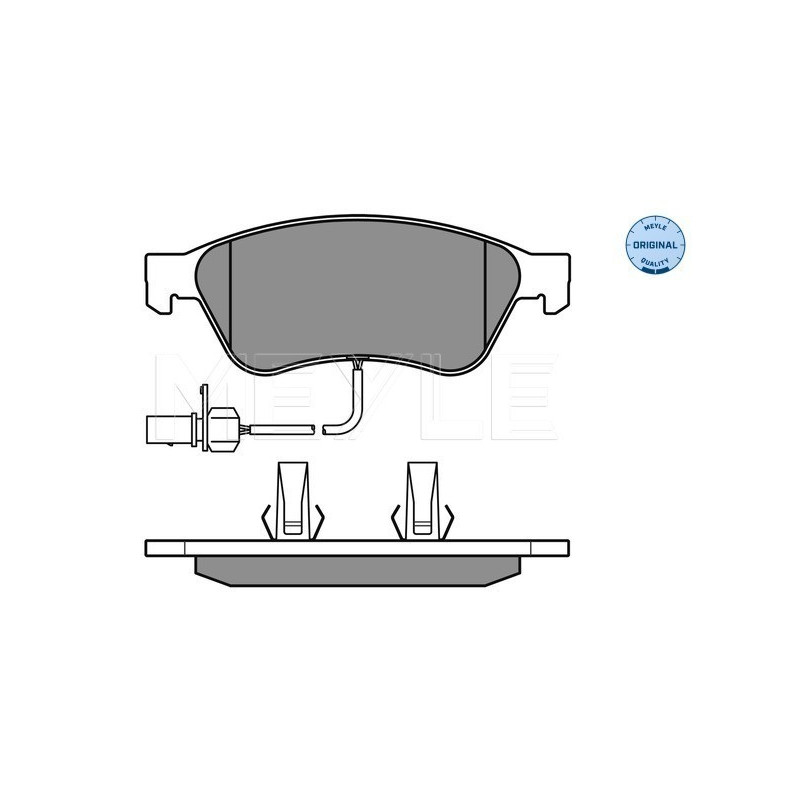 MEYLE 025 238 9620/W Bremsbeläge Vorne für A6 A8 Phaeton
