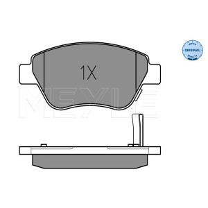 MEYLE 025 239 8217/W Brzdové platničky predné pre Corsa Adam Corsavan