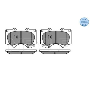 MEYLE 025 240 2417/W Pastillas de freno delantero para Hilux Land Cruiser Fortuner PAJERO GX