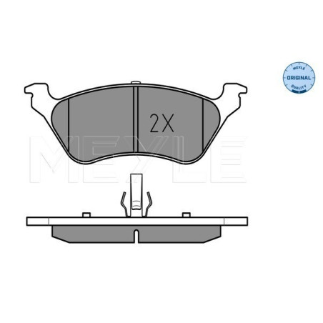 MEYLE 025 240 3616/W Brake Pads Set Rear for Voyager Caravan