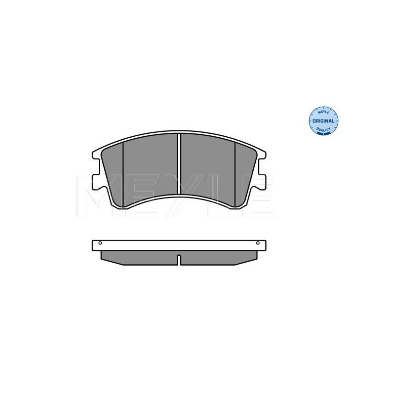 MEYLE 025 240 4618/W Klocki hamulcowe przód dla Mazda 6