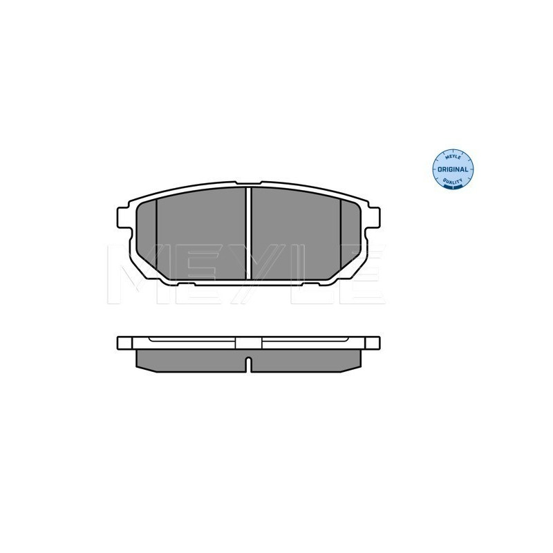 MEYLE 025 240 5815/W Pastiglie freno posteriore per Kia Sorento
