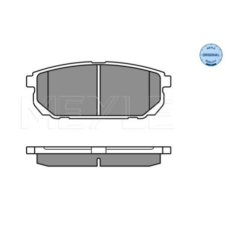 MEYLE 025 240 5815/W Brake Pads Set Rear for Kia Sorento