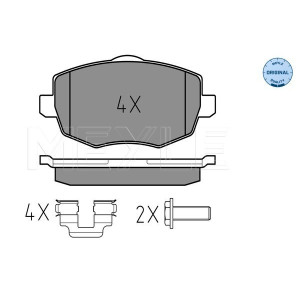 MEYLE 025 240 7316 Pastiglie freno anteriore per Lancia Ypsilon