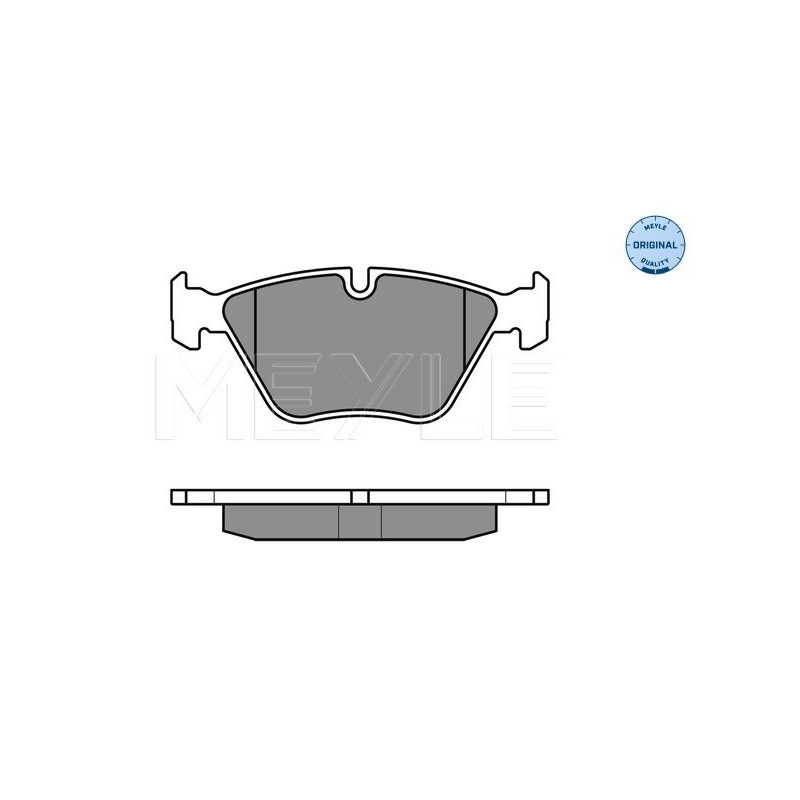 MEYLE 025 240 9620 Brake Pads Set Front for BMW 3 1 Z4 X1