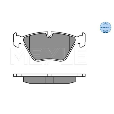 MEYLE 025 240 9620 Pastiglie freno anteriore per BMW 3 1 Z4 X1
