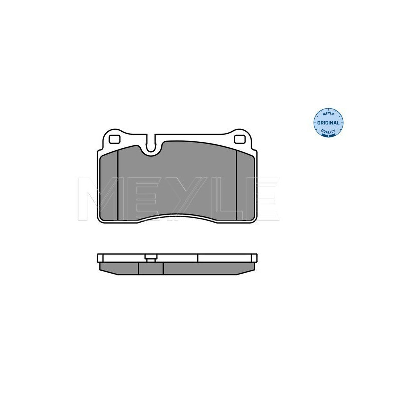 MEYLE 025 240 9817 Brake Pads Set Front for Leon Touareg TT A3 Formentor