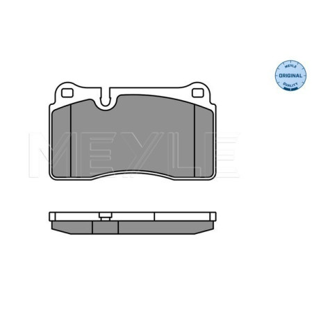MEYLE 025 240 9817 Pastillas de freno delantero para Leon Touareg TT A3 Formentor