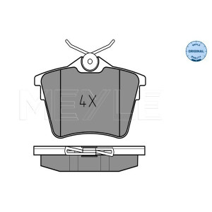 MEYLE 025 241 3517 Plaquettes de frein arrière pour 407 C5 607