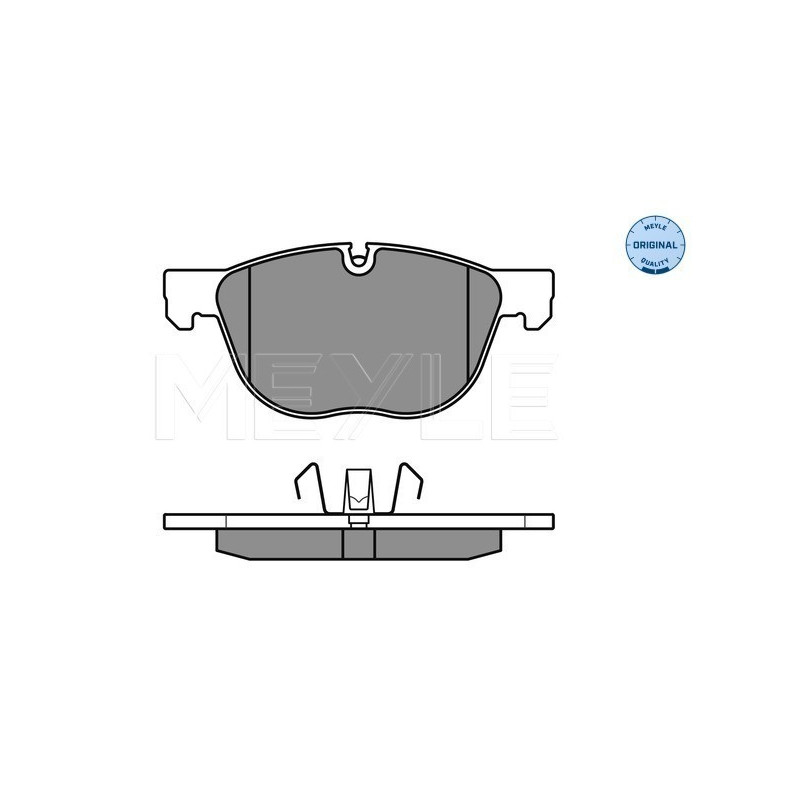 MEYLE 025 241 7019 Plaquettes de frein avant pour BMW X5 X6 X4