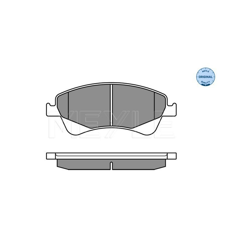 MEYLE 025 242 0419/W Pastiglie freno anteriore per Avensis Verso Auris Corolla