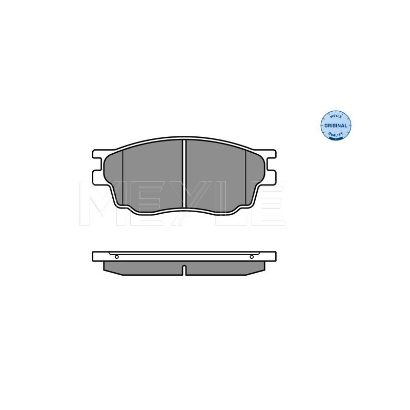 MEYLE 025 242 4616/W Brake Pads Set Front for Mazda 6