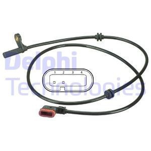 DELPHI SS20498 Posteriore Sensore ABS numero giri ruota per Mercedes Classe C W204 S204 C204