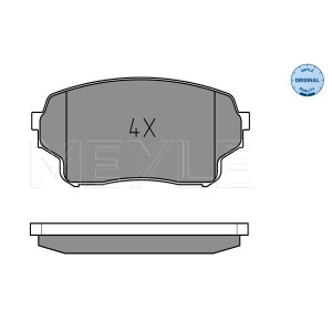 MEYLE 025 243 0115/W Brake Pads Set Front for