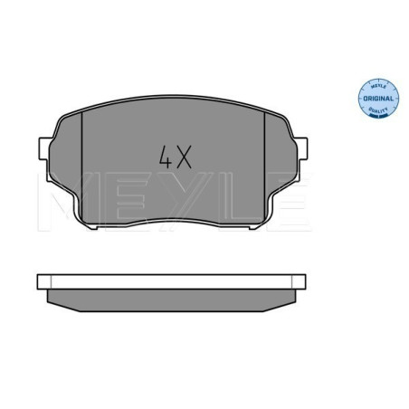 MEYLE 025 243 0115/W Brake Pads Set Front for