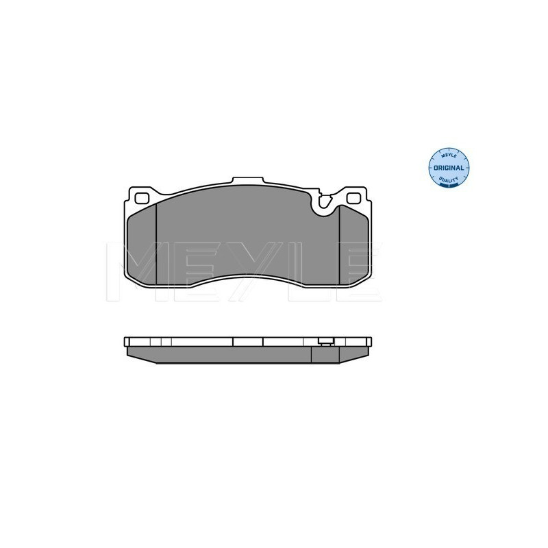 MEYLE 025 243 1617 Brake Pads Set Front for 3 1 Hatchback