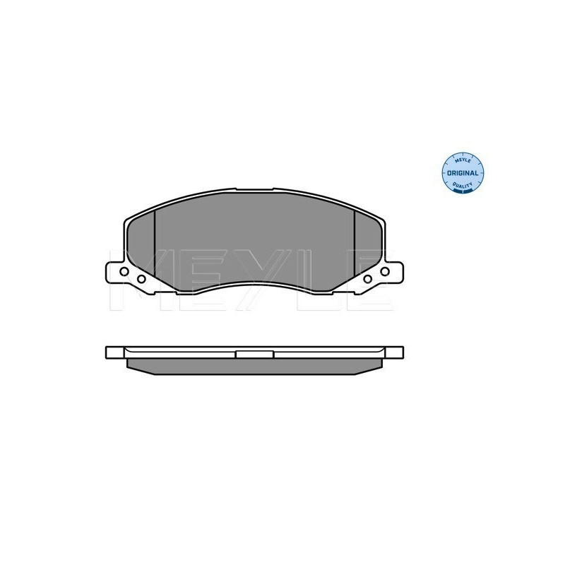 MEYLE 025 244 1817/W Brzdové destičky přední pro Insignia 9-5