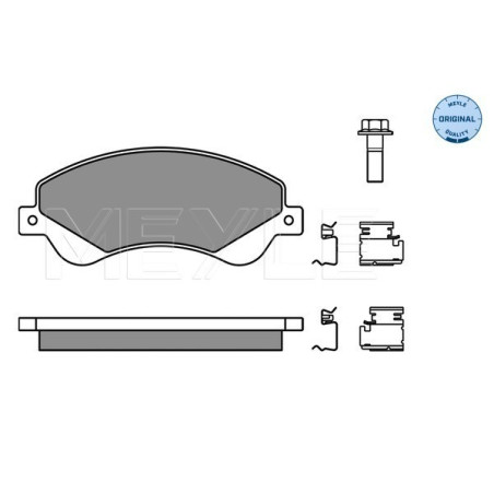 MEYLE 025 244 8518/W Pastillas de freno delantero para Ford Transit